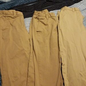 No longer available 3 pair Khaki girls Pants sz 10
